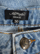 Load image into Gallery viewer, Ed Hardy Women’s Baggy Jeans