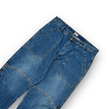 Load image into Gallery viewer, Rainbow Baggy Jeans 36