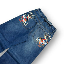 Load image into Gallery viewer, Ed Hardy Women’s Baggy Jeans
