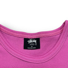 Load image into Gallery viewer, Stussy Logo Crop Tank