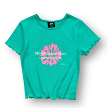 Load image into Gallery viewer, Stussy Crop Top Green