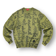 Load image into Gallery viewer, Supreme Gonz Poems Sweater Small