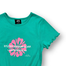 Load image into Gallery viewer, Stussy Crop Top Green