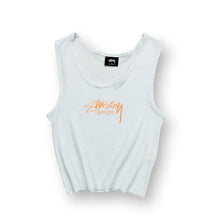 Load image into Gallery viewer, Stussy Cropped Tank Top