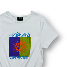 Load image into Gallery viewer, Stussy Love and Peace Crop Top