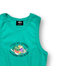 Load image into Gallery viewer, Stussy Tank Top Green