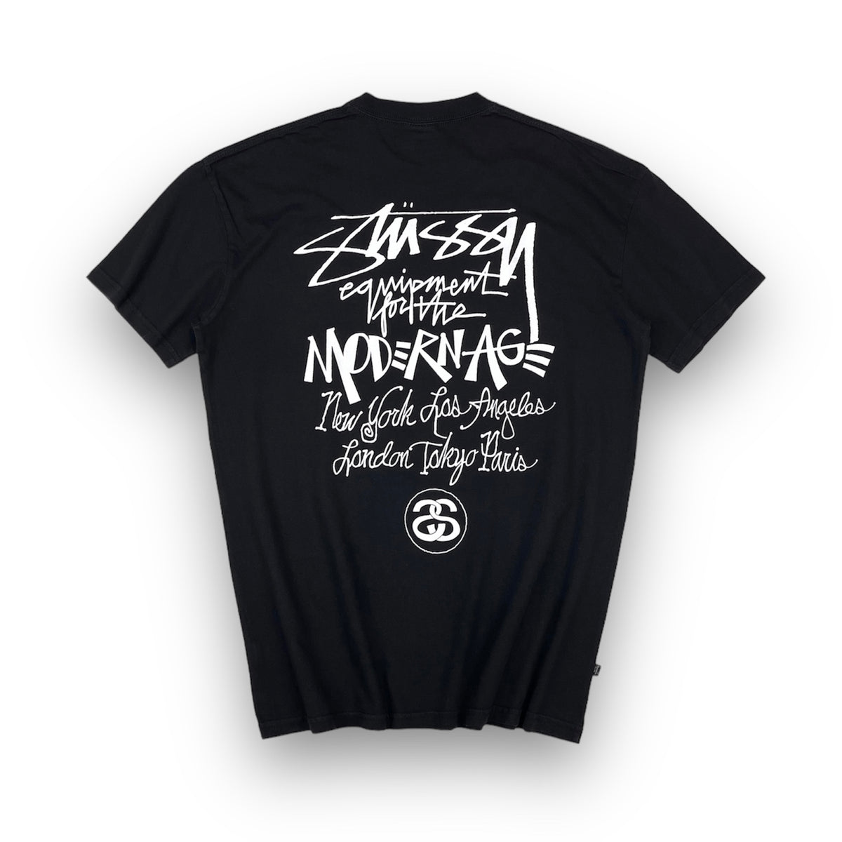 STUSSY Tシャツ XL STUSSY ステューシー World Tour Thermal カットソー 長袖