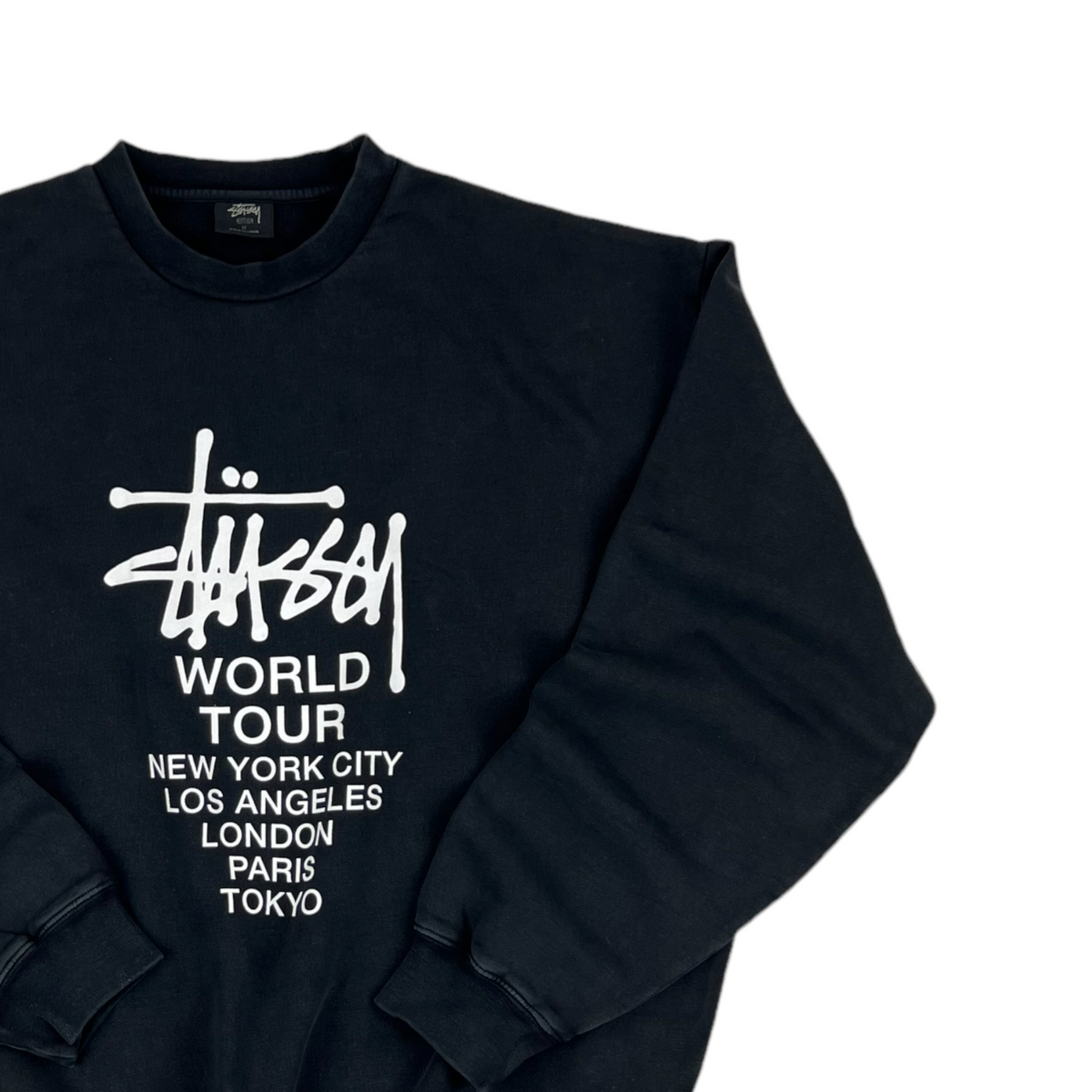 Stussy World Tour cheapest Crewneck