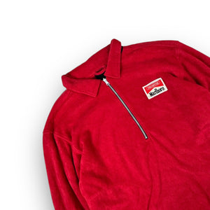 90s Marlboro 1/4 Zip Fleece XL