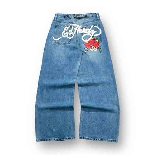 Ed Hardy Women’s Baggy Jeans