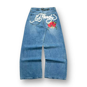 Ed Hardy Women’s Baggy Jeans