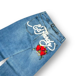 Ed Hardy Baggy Jeans 32