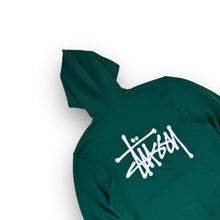 Load image into Gallery viewer, Stussy Zip Hoodie Green