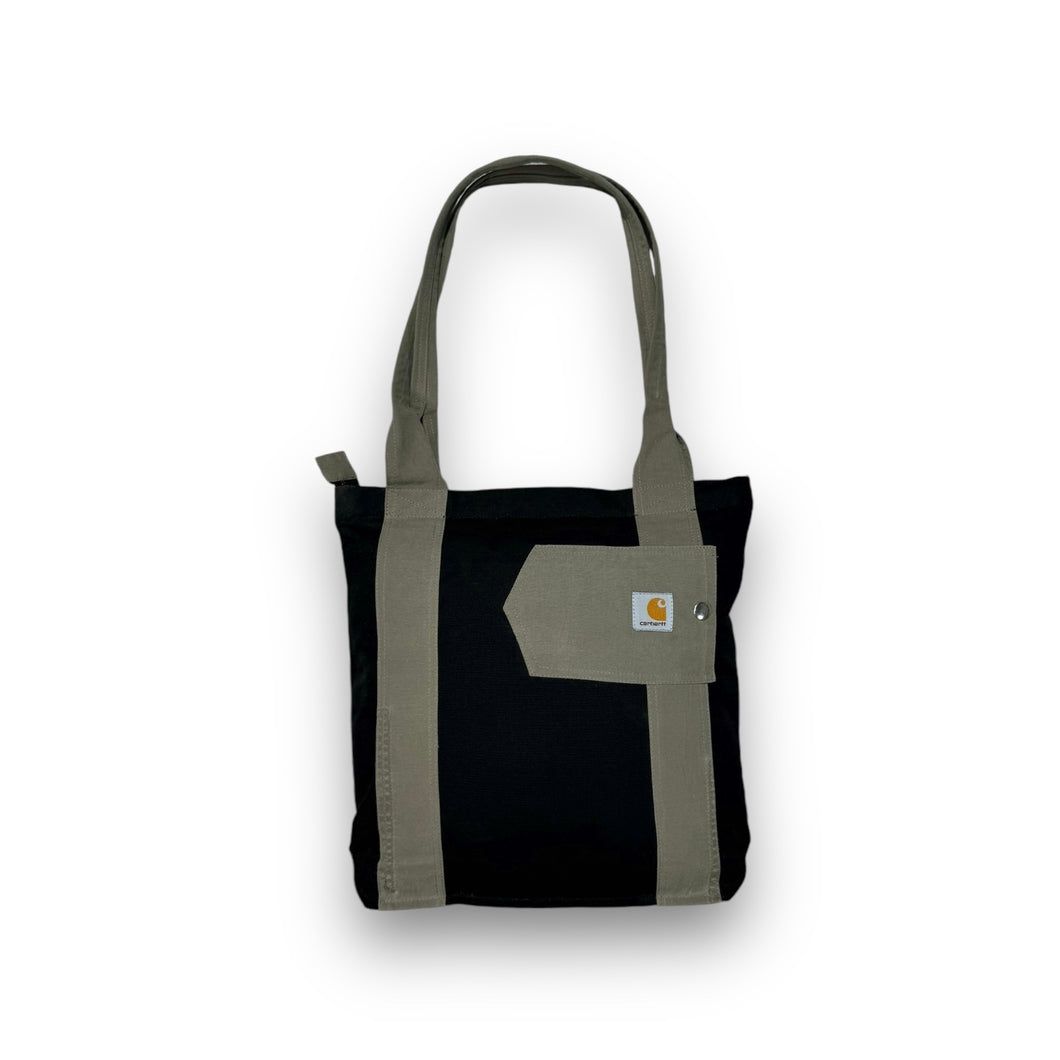 Reworked Carhartt Tote Bag Grey