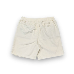 Stussy Cord Shorts Cream