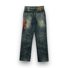 Load image into Gallery viewer, Vintage Jizo Japanese Embroidered Jeans 30