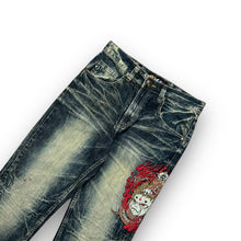 Load image into Gallery viewer, Vintage Jizo Japanese Embroidered Jeans 30