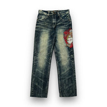 Load image into Gallery viewer, Vintage Jizo Japanese Embroidered Jeans 30