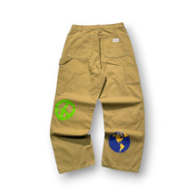 Load image into Gallery viewer, X-Large Double Knee Jeans W28