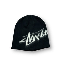 Load image into Gallery viewer, Stussy Logo Beanie Black