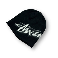 Load image into Gallery viewer, Stussy Logo Beanie Black