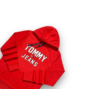 Tommy Jeans Hoodie Red