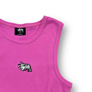 Stussy Logo Crop Tank