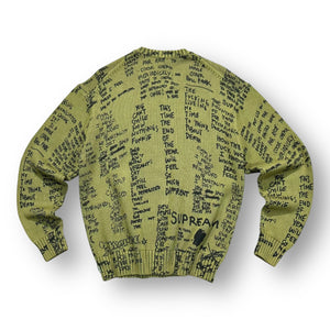 Supreme Gonz Poems Sweater Small