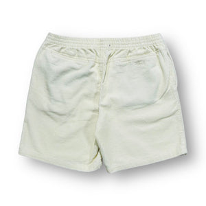 Stussy Cord Shorts Cream