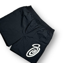 Load image into Gallery viewer, Stussy Beach Shorts Black