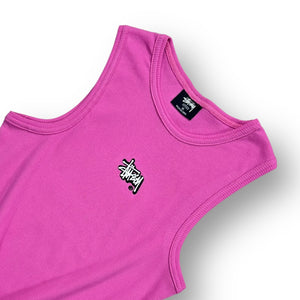 Stussy Logo Crop Tank