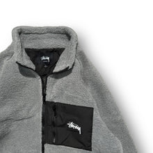 Load image into Gallery viewer, Stussy Sherpa Fleece Jacket