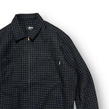 Load image into Gallery viewer, Stussy Plaid Jacket Large