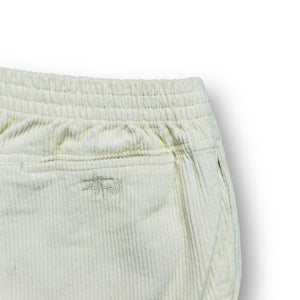 Stussy Cord Shorts Cream