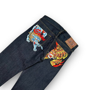 Evisu Embroidered Jeans 32