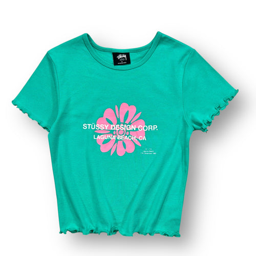 Stussy Crop Top Green
