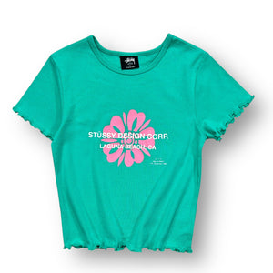Stussy Crop Top Green