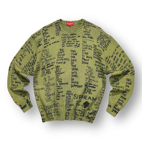 Supreme Gonz Poems Sweater Small