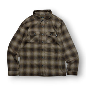 Stussy Plaid Flannel Shirt Jacket M
