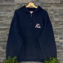 Load image into Gallery viewer, Fila 1/4 Zip Hoodie 2XL