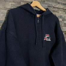 Load image into Gallery viewer, Fila 1/4 Zip Hoodie 2XL