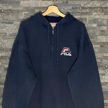 Load image into Gallery viewer, Fila 1/4 Zip Hoodie 2XL