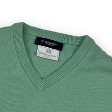 Load image into Gallery viewer, Burberry V Neck Knit Jumper L