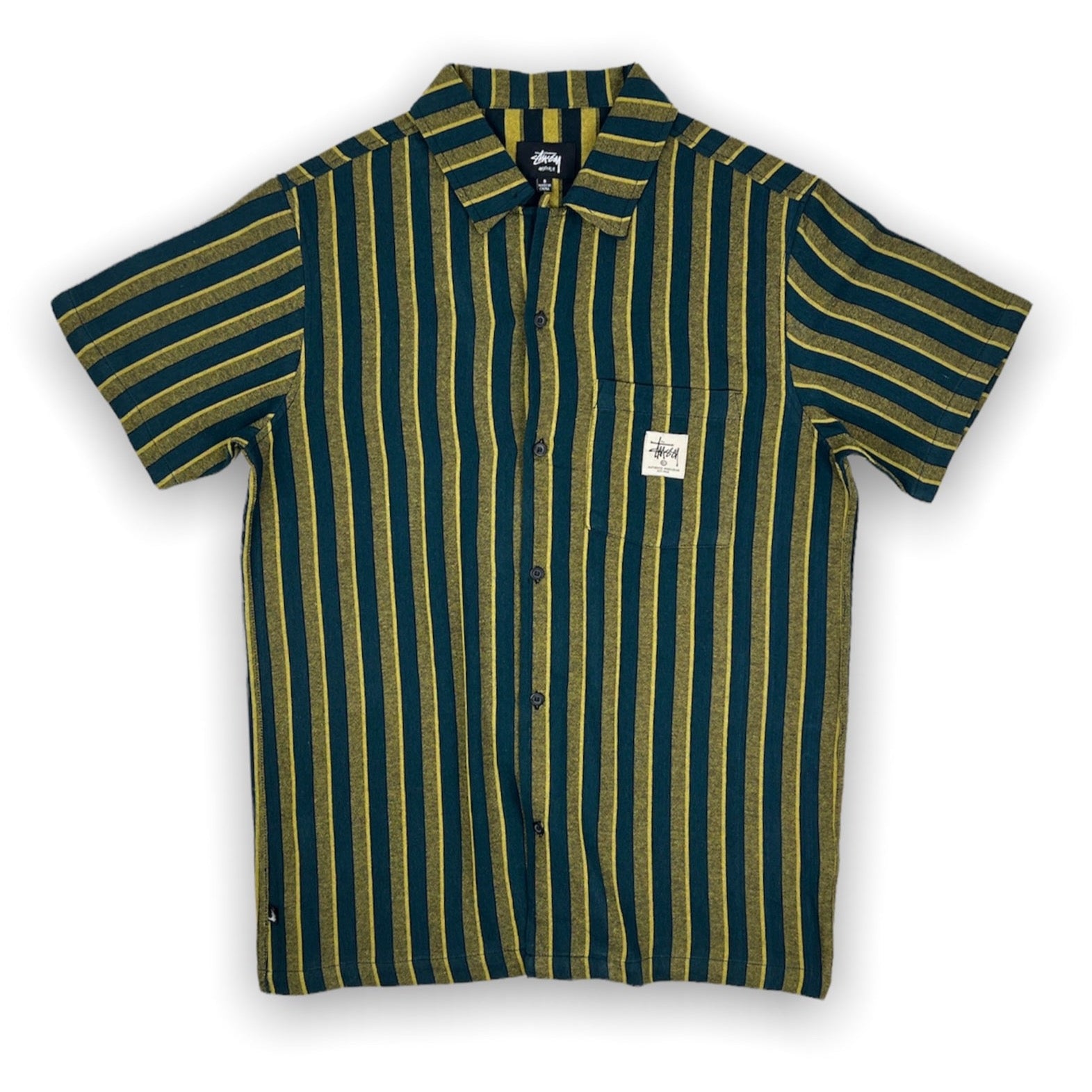 Stussy striped tee deals