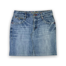 Load image into Gallery viewer, Vintage Mini Denim Skirt 30