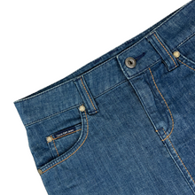 Load image into Gallery viewer, Vintage Calvin Klein Mini Denim Skirt 25”