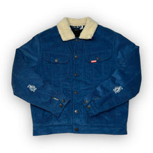 Load image into Gallery viewer, Ice Cream Sherpa Denim Jacket Medium