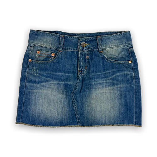 Vintage Mini Denim Skirt 30