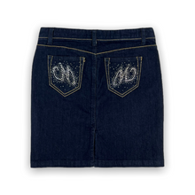 Load image into Gallery viewer, Vintage Mini Denim Skirt 29”