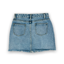 Load image into Gallery viewer, Vintage Mini Denim Skirt 27”